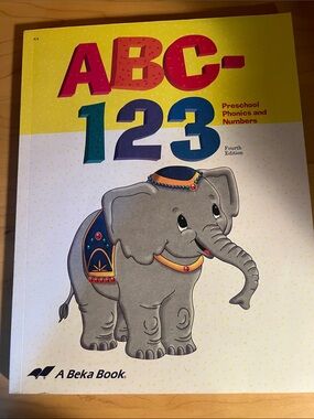 ABC-123 A Beka Preschool Phonics & Numbers